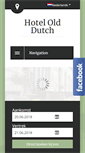 Mobile Screenshot of hotel-olddutch.nl
